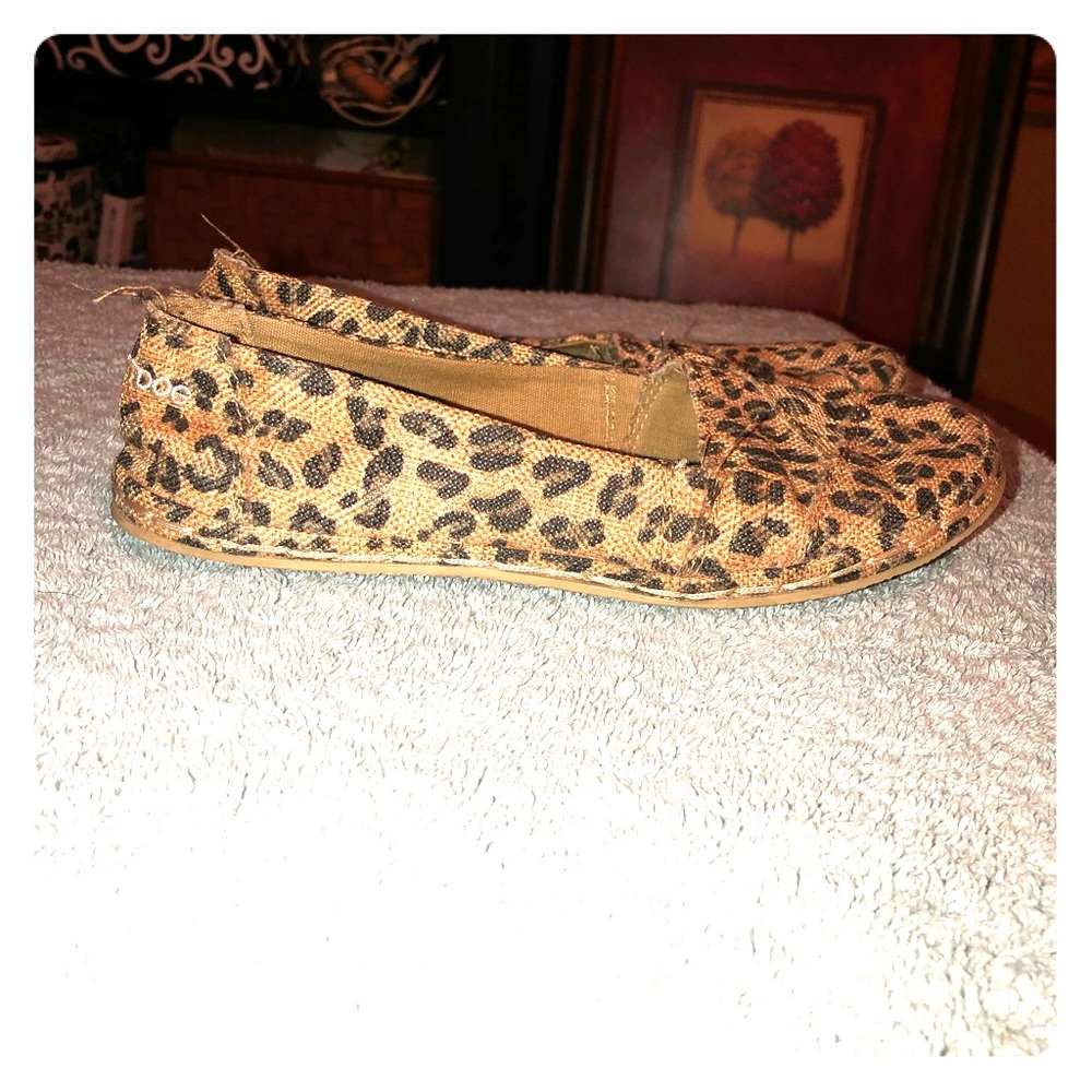 Animal print Slip on.